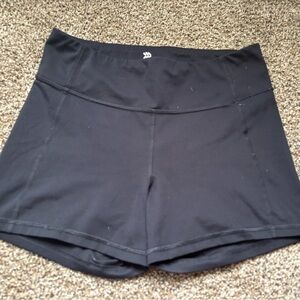 Women's Black Athletic Shorts